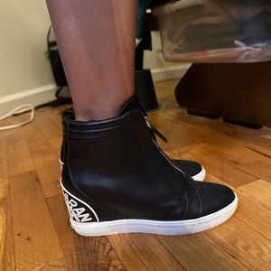 Sporty Wedge Sneakers